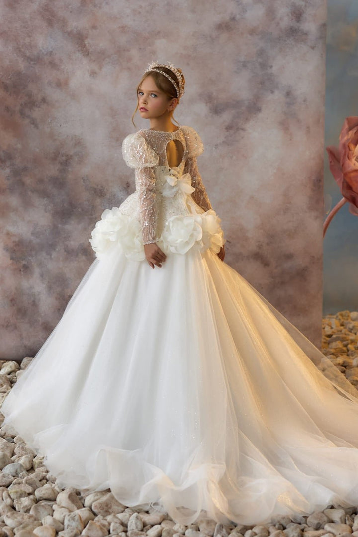 Champagne Pretty Communion Dresses Ball Gown First Communion Dress 21127 Pre-Order +50$ 11 Years Champagne Pretty Communion Dresses Ball Gown First Communion Dress 21127 Pre-Order +50$ 11 Years