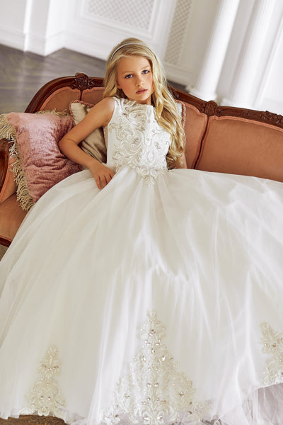 Tank Dress for Flower Girl by Mia Bambina Boutique