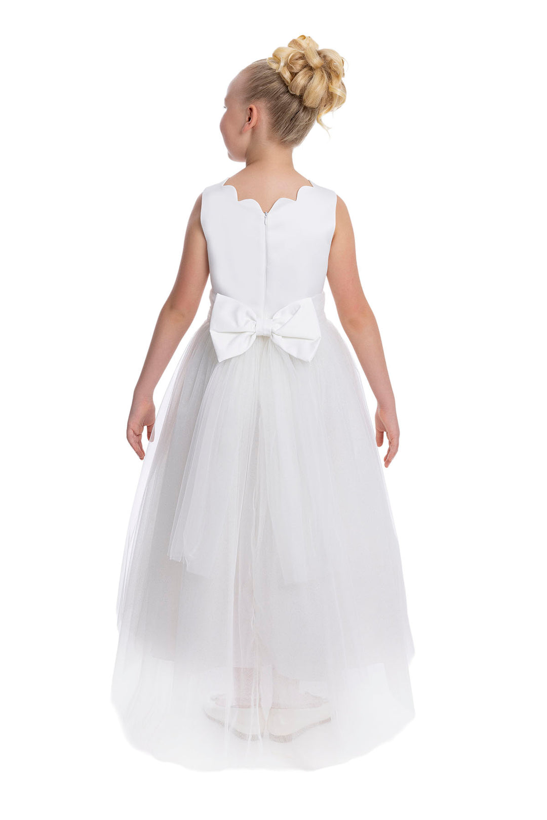 Tulle Maxi Dress in Off White Tutu Dress for Girls