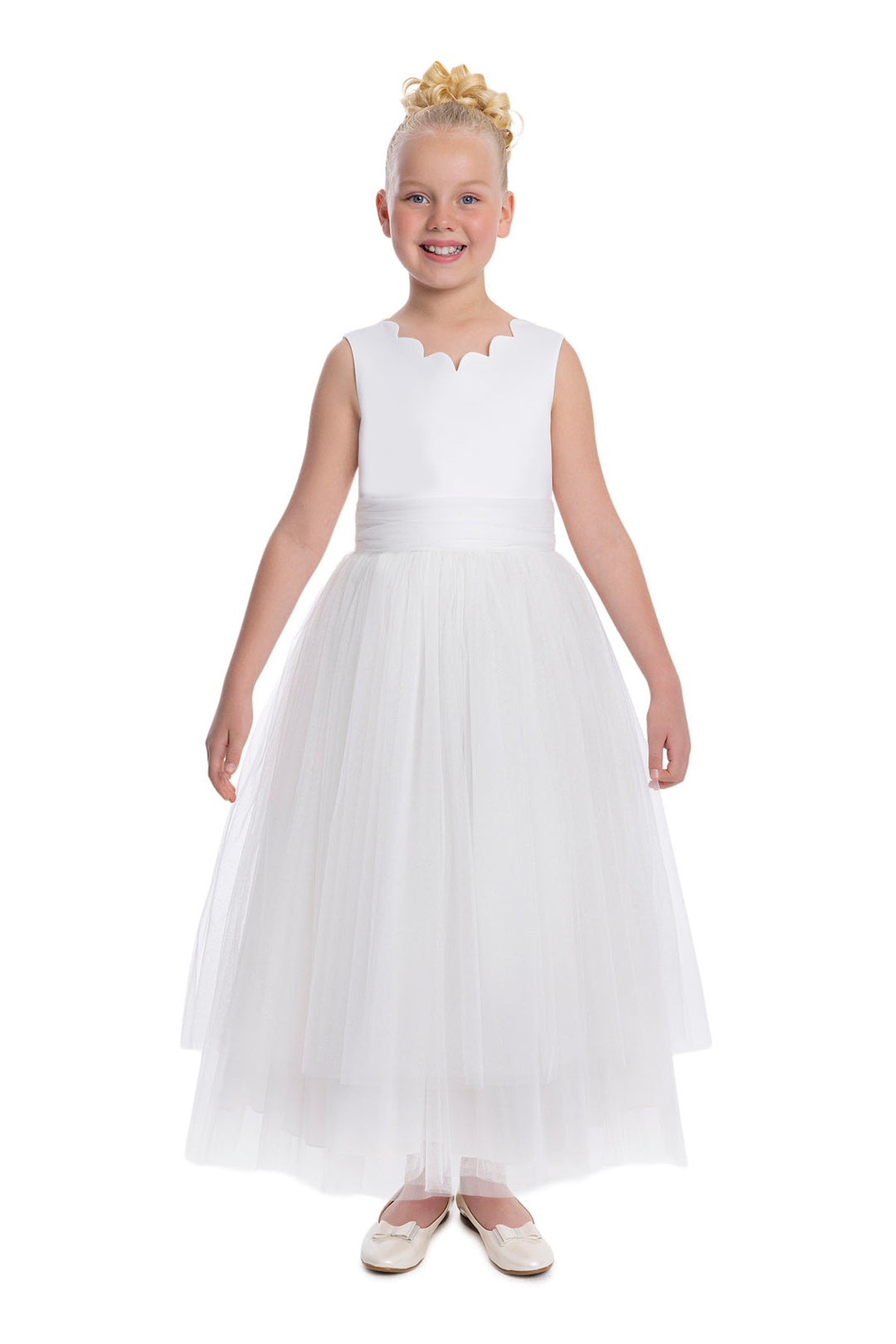 Tulle Maxi Dress in Off White Tutu Dress for Girls 8 Years / White Tulle Maxi Dress in Off White Tutu Dress for Girls 8 Years / White