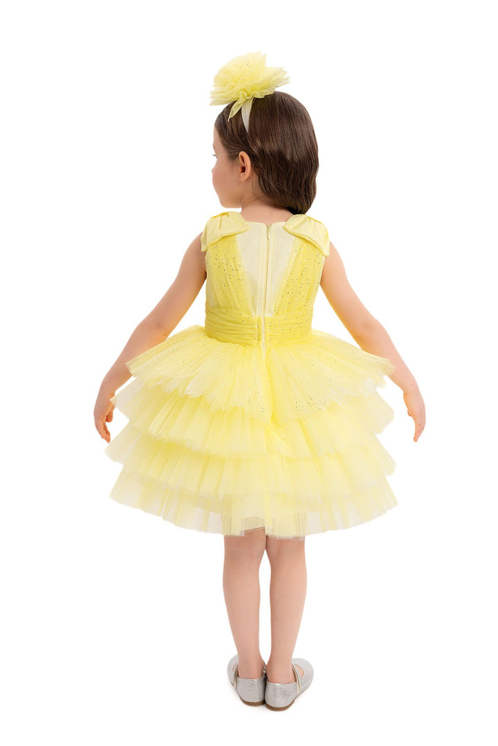 Yellow Toddler Dress for Special Occasions