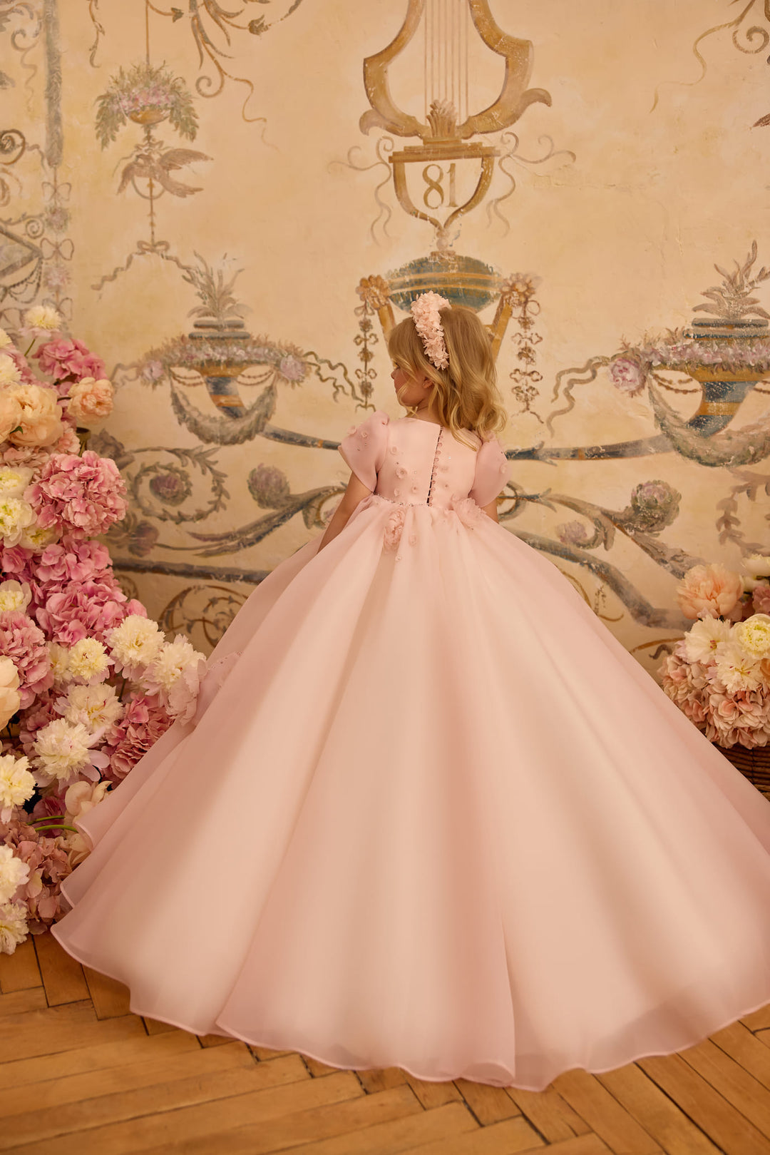 fairy flower girl dresses Blossom Couture Dress orleans shoe co mid city Donna Morgan NWT blue Select Color:Maple - Vintage Yukon flowing lace skirt creates