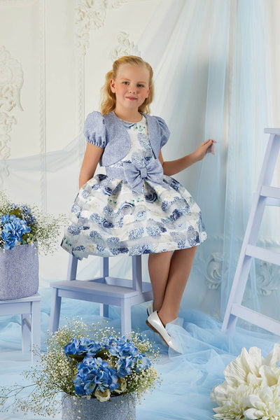 Girls Semi-Formal Dress Outfit with Bolero by Mia Bambina Boutique
