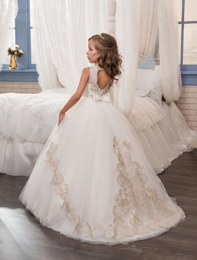 Houston Flower Girl Dress by Mia Bambina Boutique