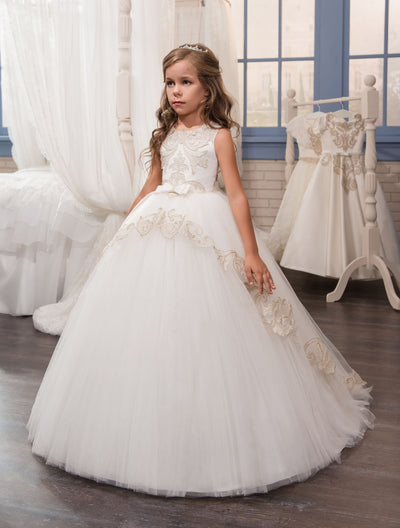 Houston Flower Girl Dress by Mia Bambina Boutique
