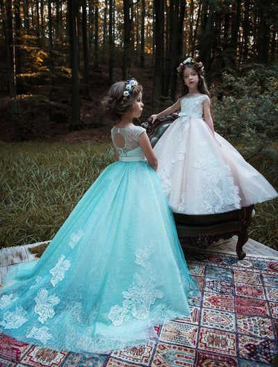 Malta Flower Girl Dress For Wedding by Mia Bambina Boutique