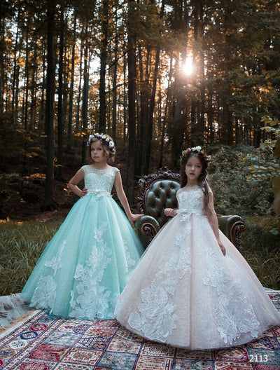 Malta Flower Girl Dress For Wedding by Mia Bambina Boutique