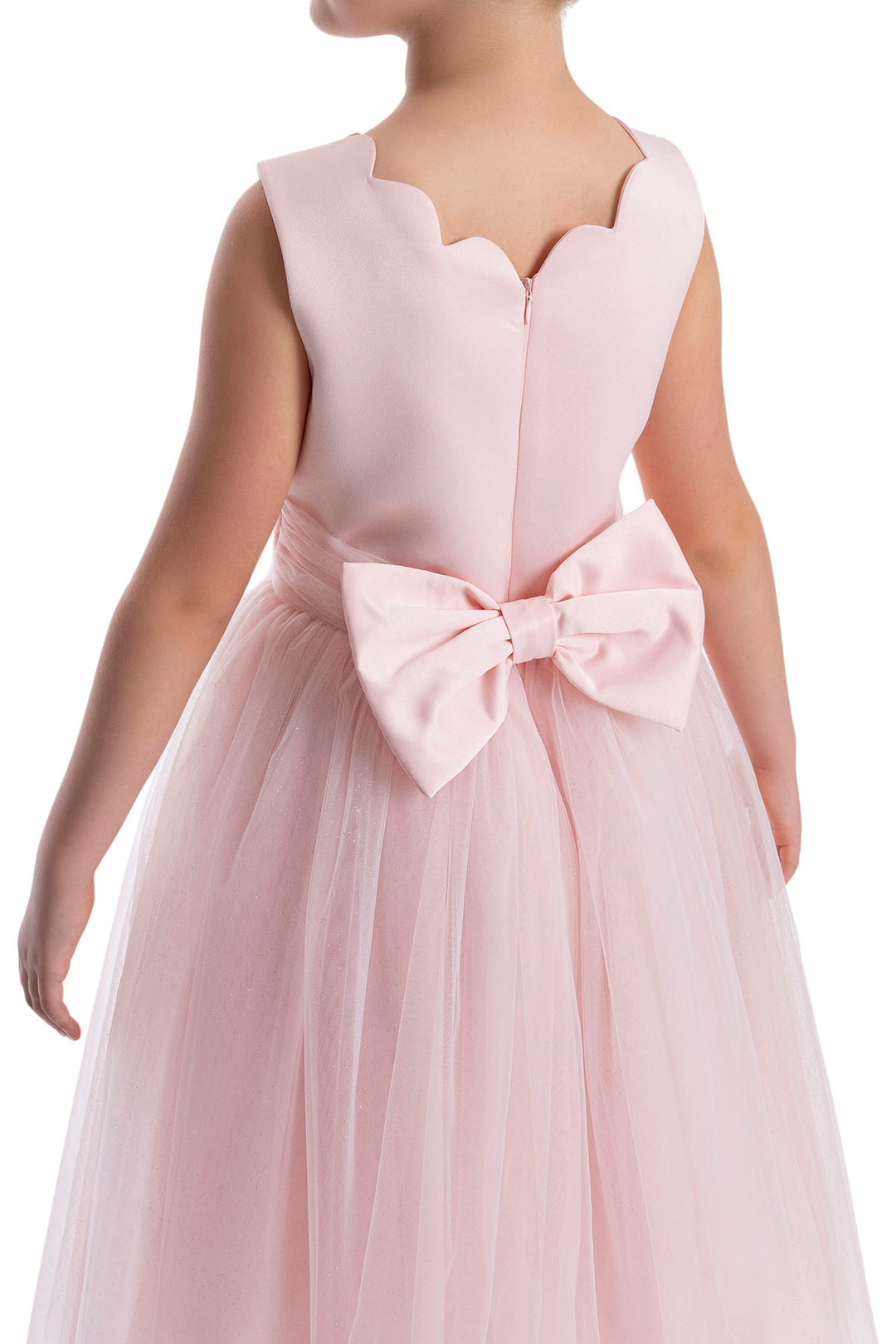 Pink Tulle Maxi Dress Long Tutu Dress for Girls 11 Years / Pink