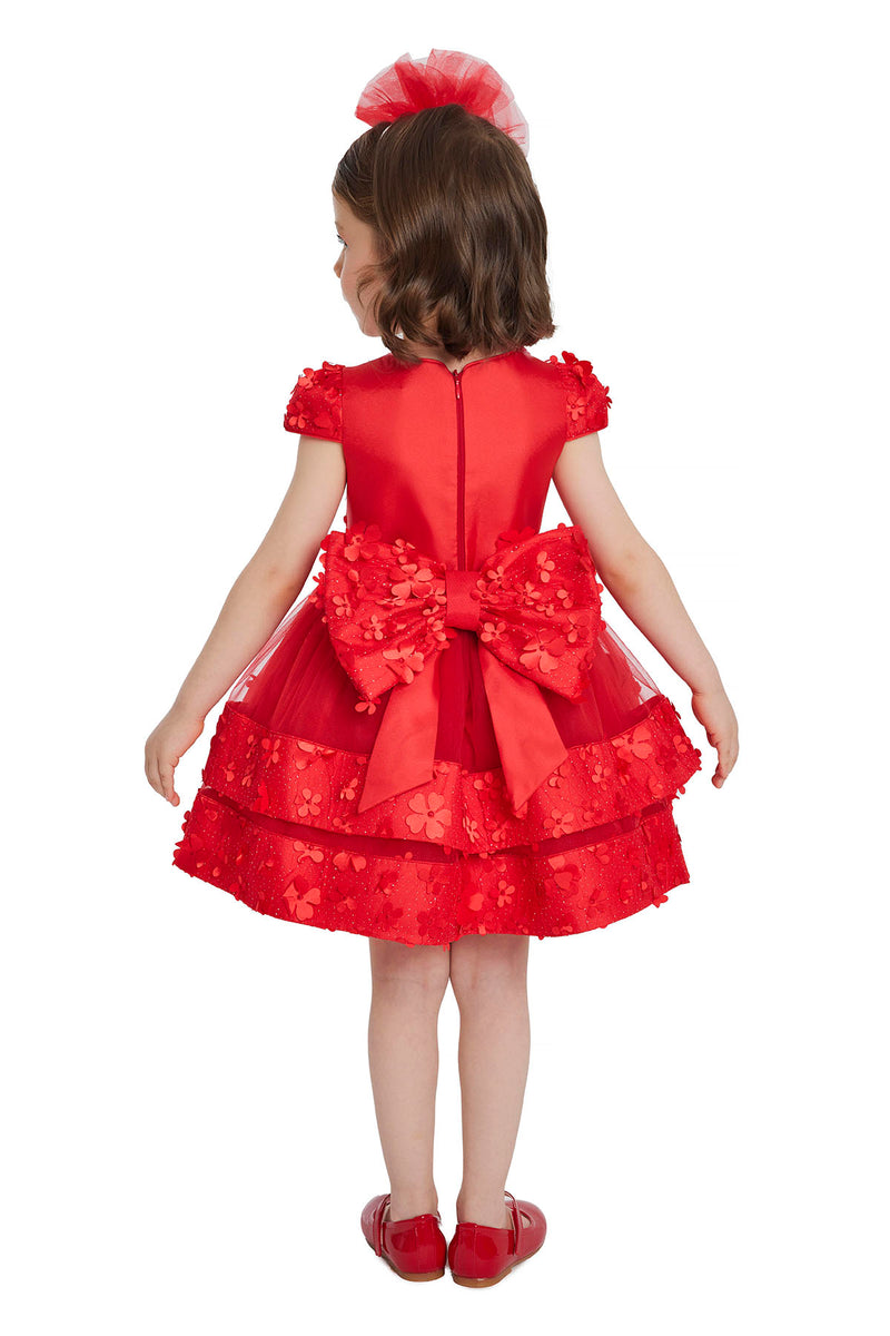 red dress 6 9 months Cherokee Red Sweater Dress Infant 6 To 9 Month