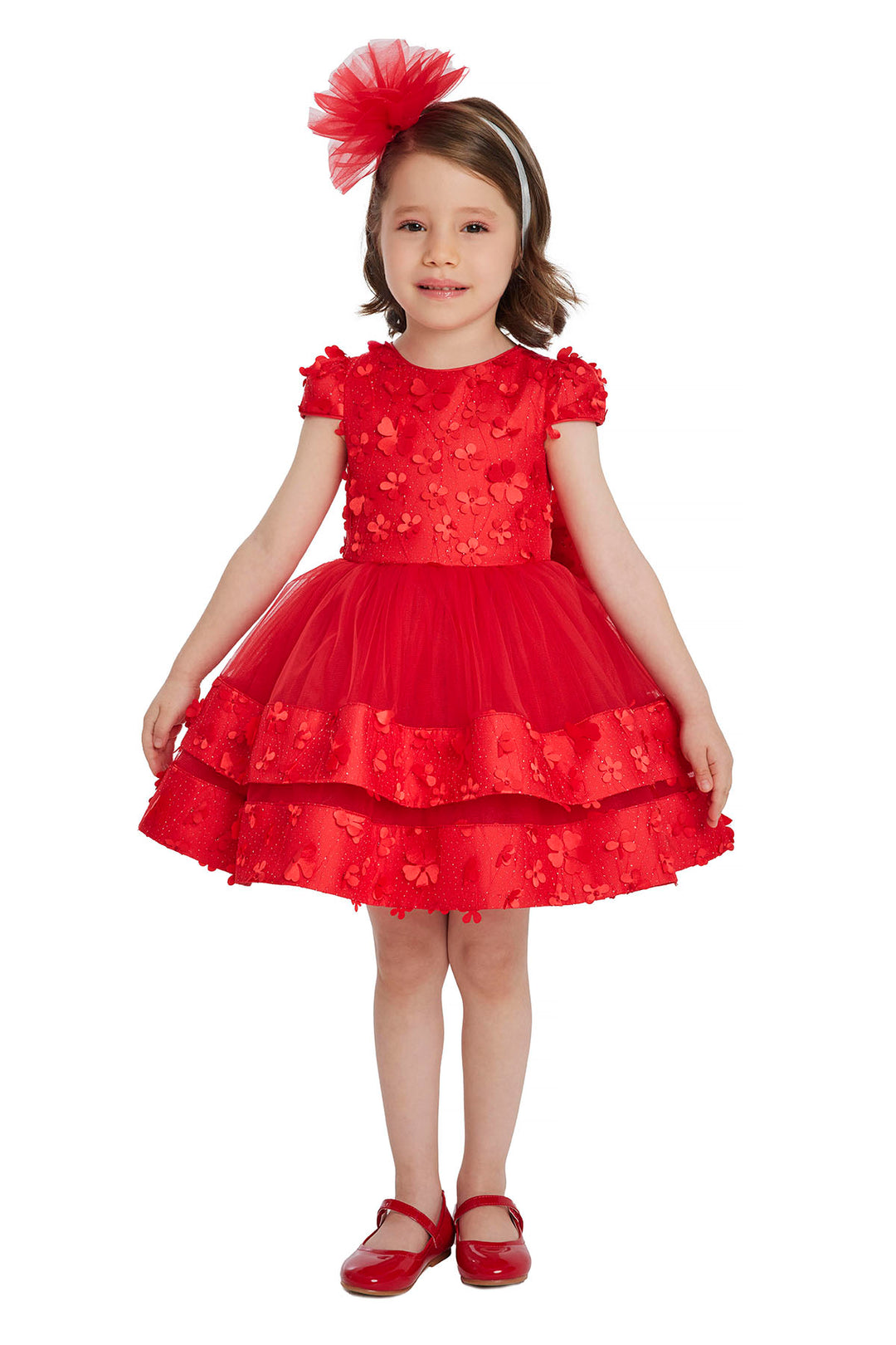 baby girl formal dresses Luxury Cute Toddler Birthday Party Ball Gown, Blue / 7-8 Years (140cm) Please strictly follow the size chart to select the size SHEIN Newborn Girl Photography Outfits