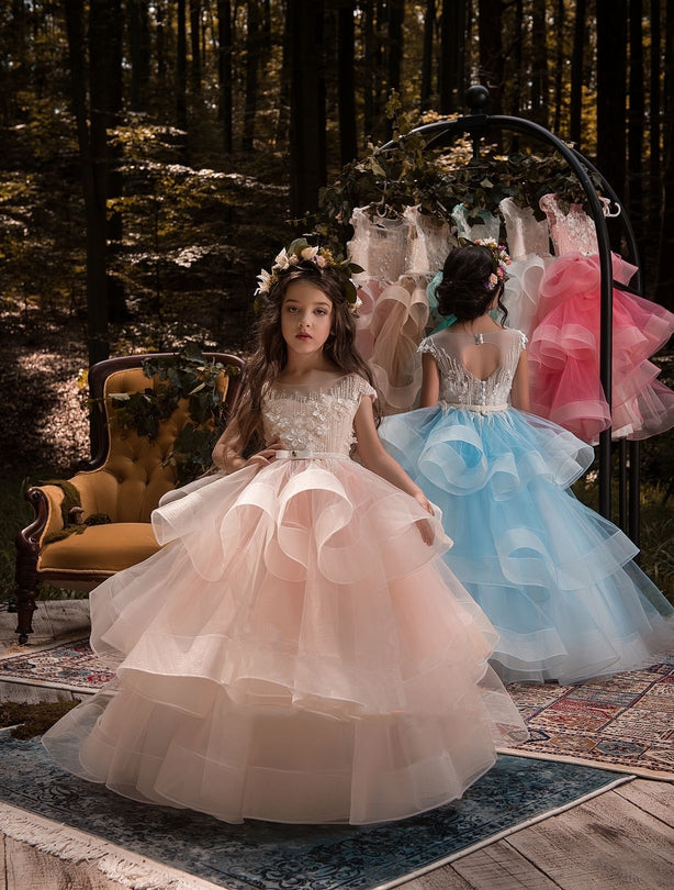 Rio Little Girl Dress for Wedding by Mia Bambina Boutique