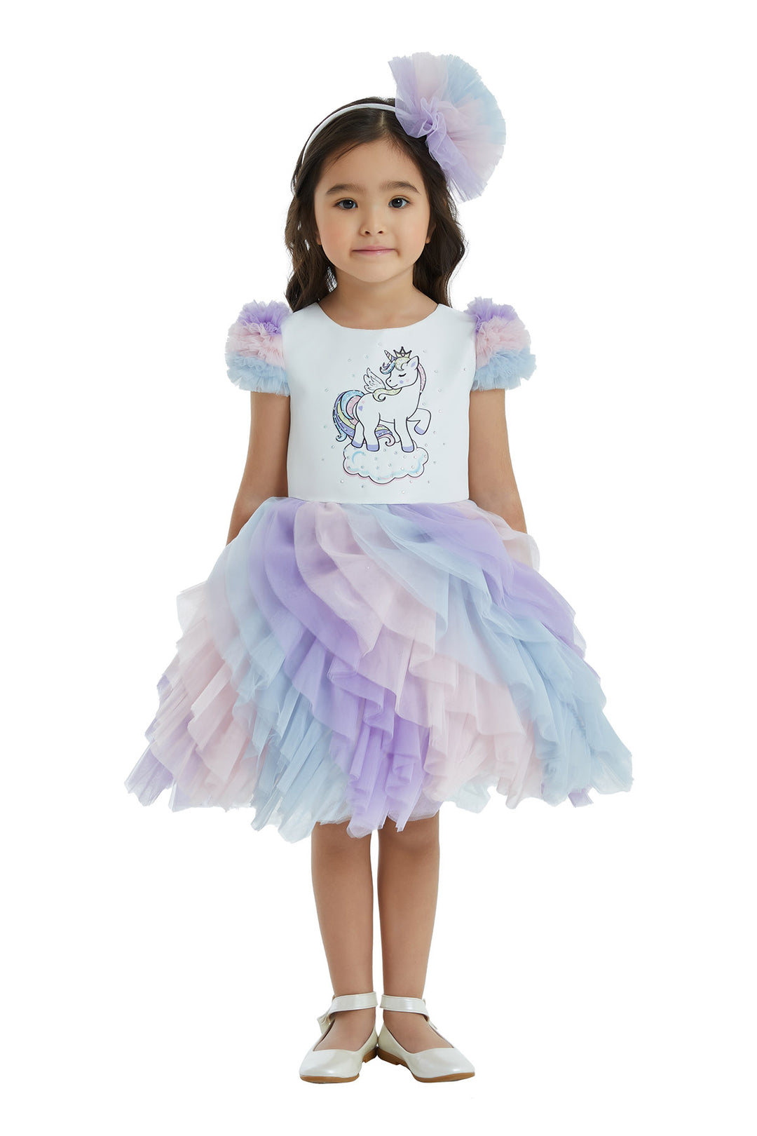 Ruffled Unicorn Birthday Tutu Dress for Girls Ruffled Unicorn Birthday Tutu Dress for Girls