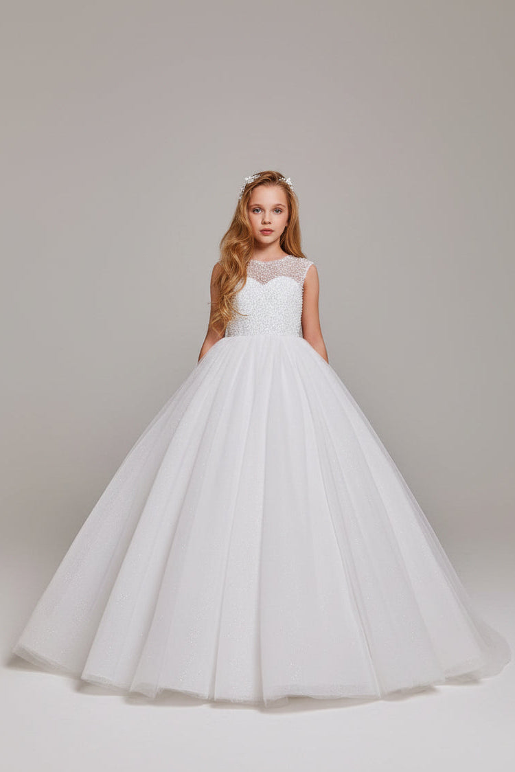 White Dresses for First Holy Communion by Mia Bambina Boutique Canada