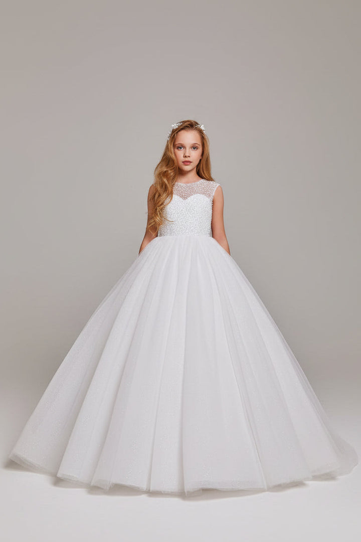 White Dresses for First Holy Communion by Mia Bambina Boutique Canada