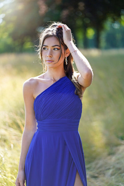 stunning Royal Blue Bridesmaid Dress Mia Bambina Boutique