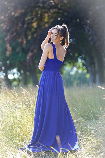 stunning Royal Blue Bridesmaid Dress Mia Bambina Boutique