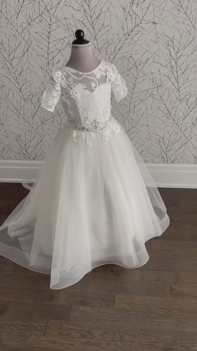 Tulle First Communion Dress