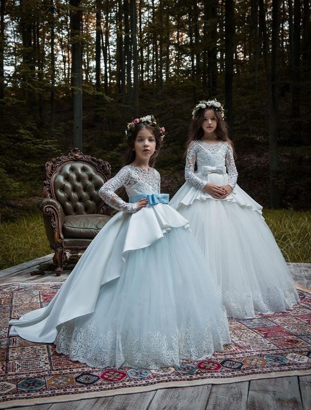 Venice Royal Ballgown Dress - Mia Bambina Boutique