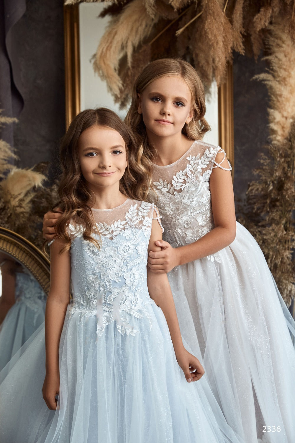 Flower Girl Dresses: Heart Cutout Dress for Girls - Mia Bambina Boutique