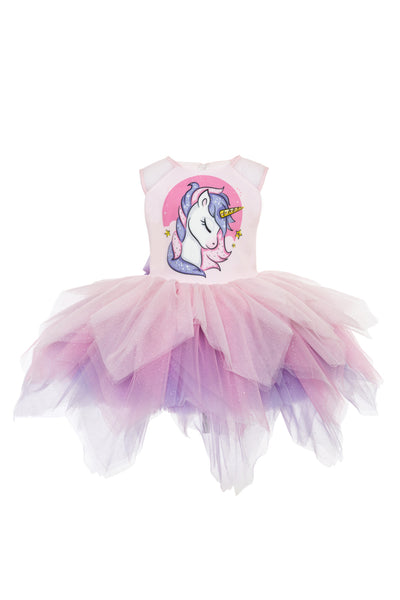 Unicorn Birthday Dress for Little Girls