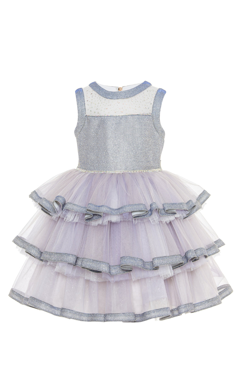 Little Girls Sparkly Mini Dress