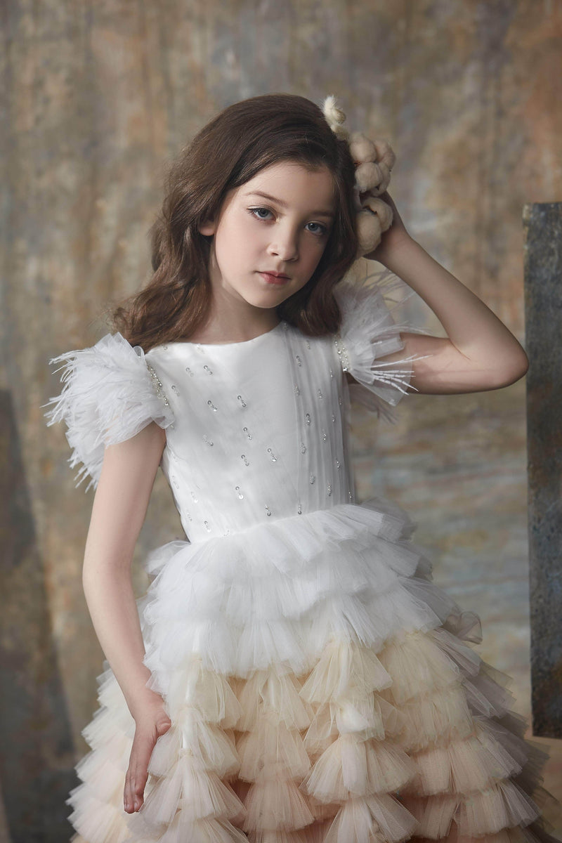 Girls Sophisticated Special Occasion Dress