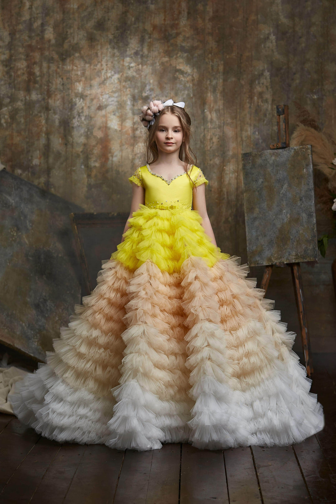Girls Red Carpet Dress