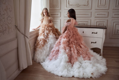 Buy Girls Long Fluffy Tulle Dress | Puffy Layered Dress for Special Occasions Buy Girls Long Fluffy Tulle Dress | Puffy Layered Dress for Special Occasions
