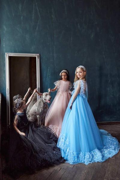 Blue Flower Girl Dresses | Mia Bambina Boutique Blue Flower Girl Dresses | Mia Bambina Boutique