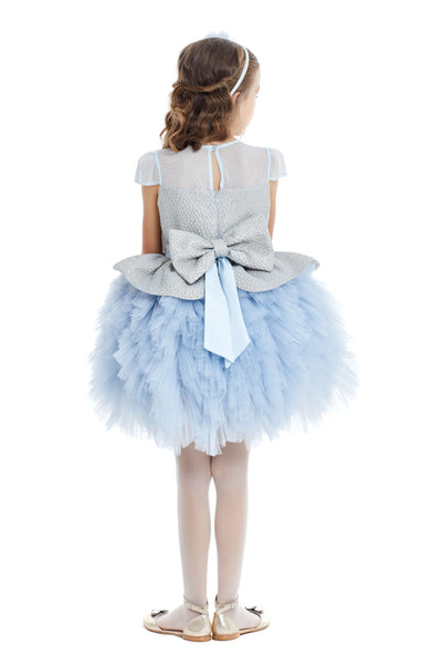 Arina - Little Girls Fluffy Dress