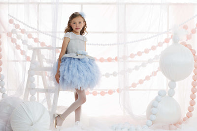 Arina - Little Girls Fluffy Dress