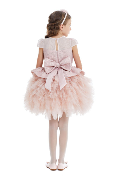 Arina - Little Girls Fluffy Dress