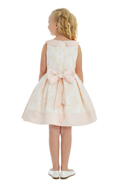 Rita - Little Girls Dress in Sizes 8-12/White or Pink