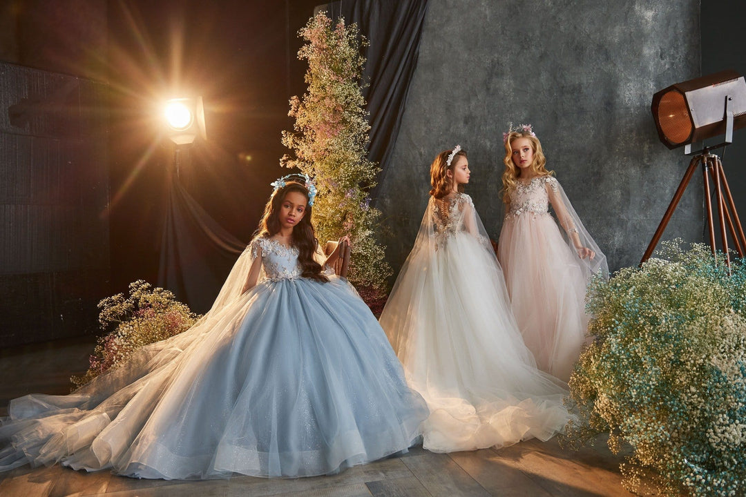 3209 Wing Sleeve Junior Bridesmaid Dress 3209 Wing Sleeve Junior Bridesmaid Dress