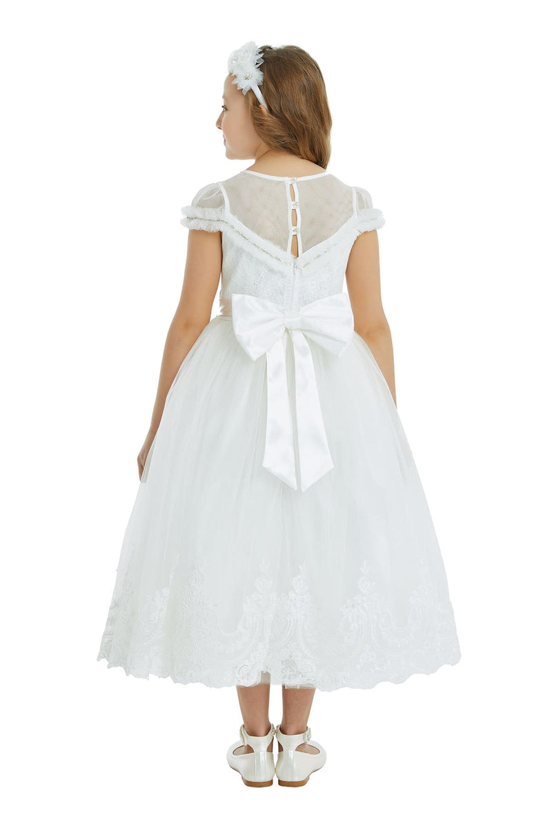 Long Lace Teen Dress by Mia Bambina Boutique Long Lace Teen Dress by Mia Bambina Boutique