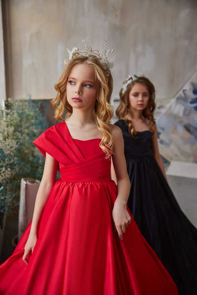 Red grade 8 grad dress deals