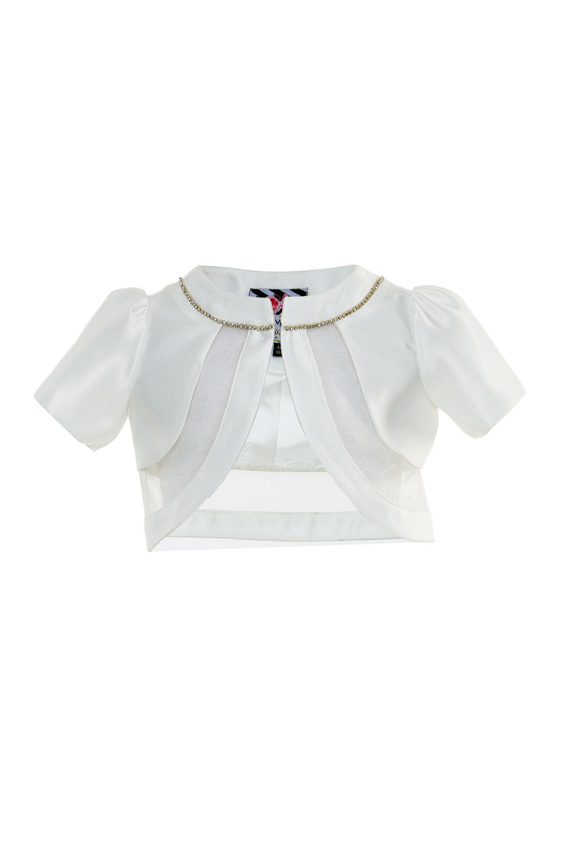 Bolero with Short Sleeves for Festive Moments