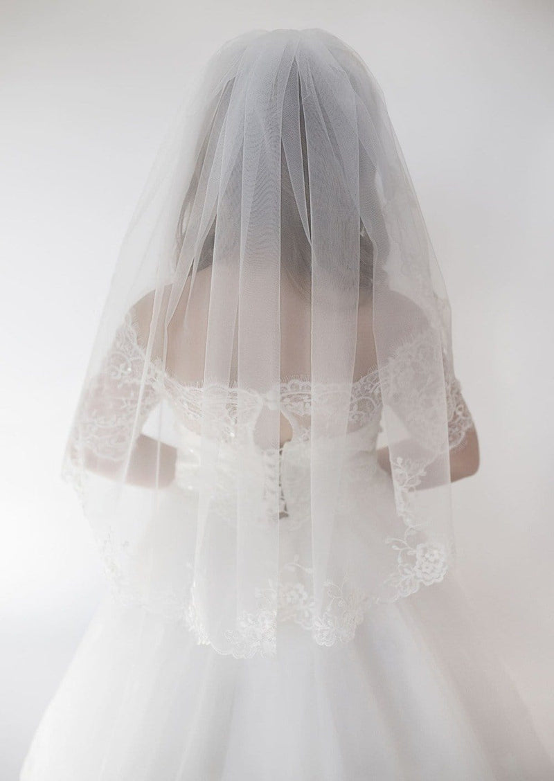 Gloria First Communion Veil for Girls - Mia Bambina Boutique