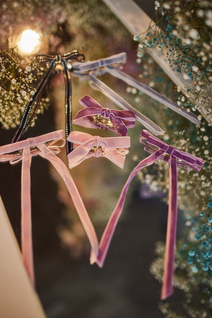 Hairpiece: Bow Decor Hair Clip - Mia Bambina Boutique