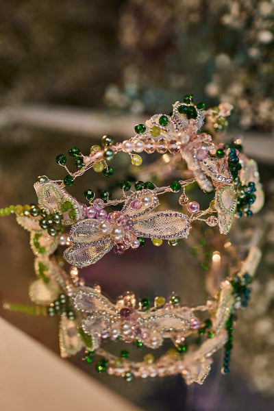 Special Occasion Hairband with Dragonflies