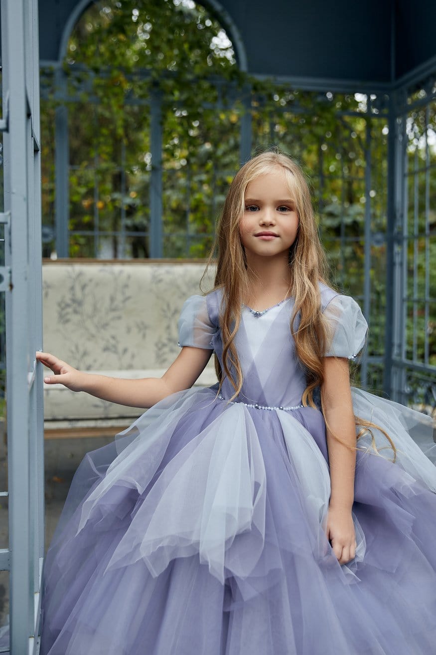 AB033 Pixie Flower Girl Dress - Mia Bambina Boutique