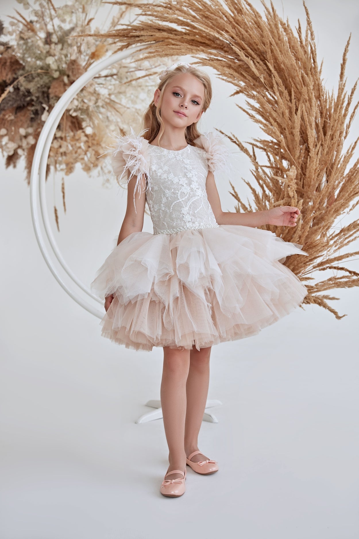 Birthday Dresses: Sophisticated Special Occasion Short Tutu Dress - Mia Bambina Boutique