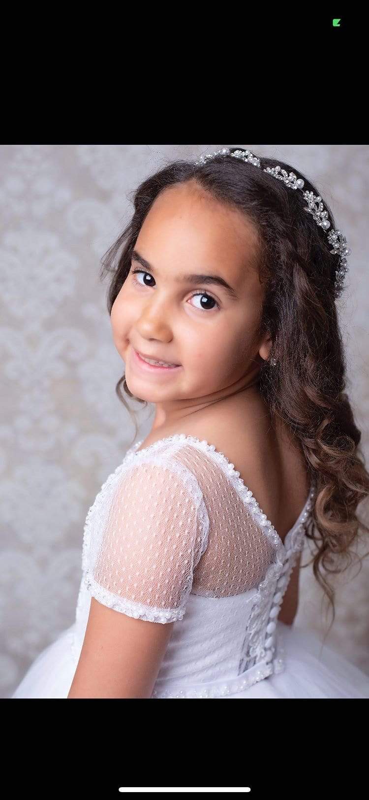 Columbus Girls First Communion Dress - Mia Bambina Boutique