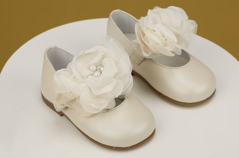 Flower Strap Toddler Girl Shoes