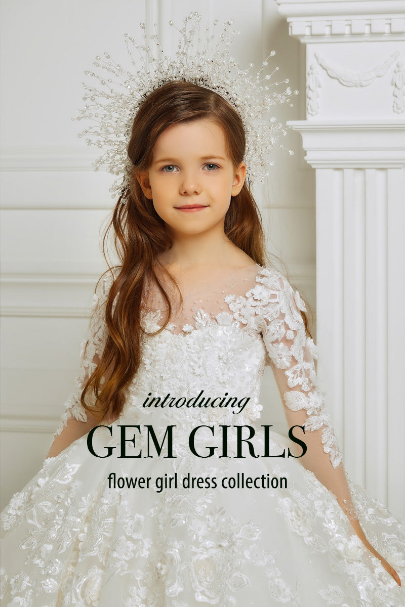 Introducing Gem Girls Flower Girl Dress Collection