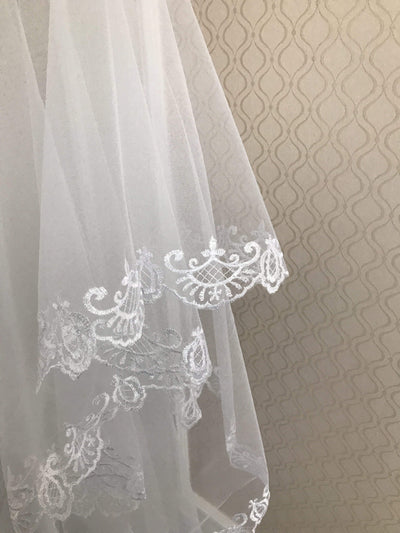Lucia First Communion Veil for Girls - Mia Bambina Boutique
