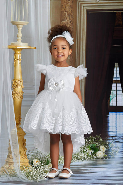 baby girl baptism dress Christening Smocked Cross Pair with any of our Penelope accessories Baby Girl Embroidered Christening Baptism