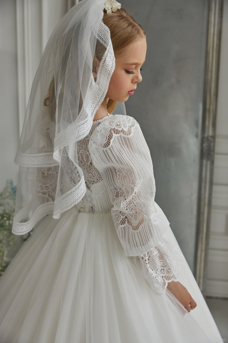 Traditional first communion dress clearance