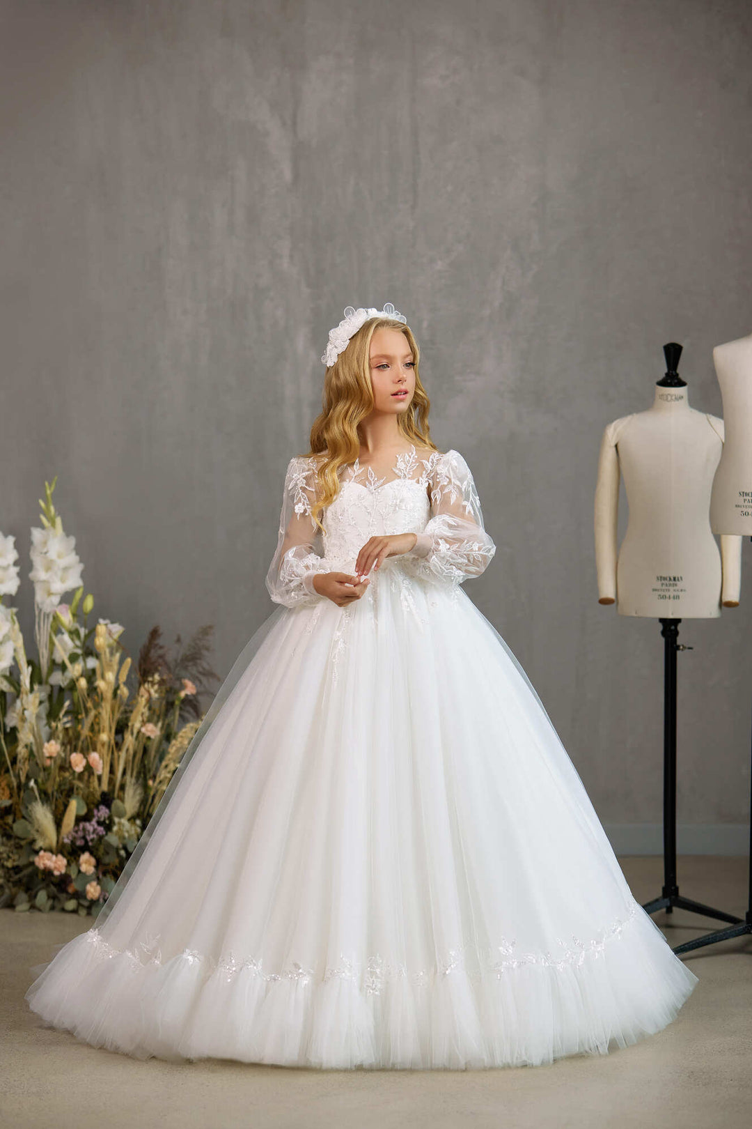 White Flower Girl Dresses | Mia Bambina Boutique White Flower Girl Dresses | Mia Bambina Boutique