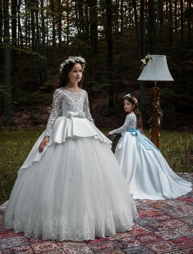 Venice Royal Ballgown Dress - Mia Bambina Boutique